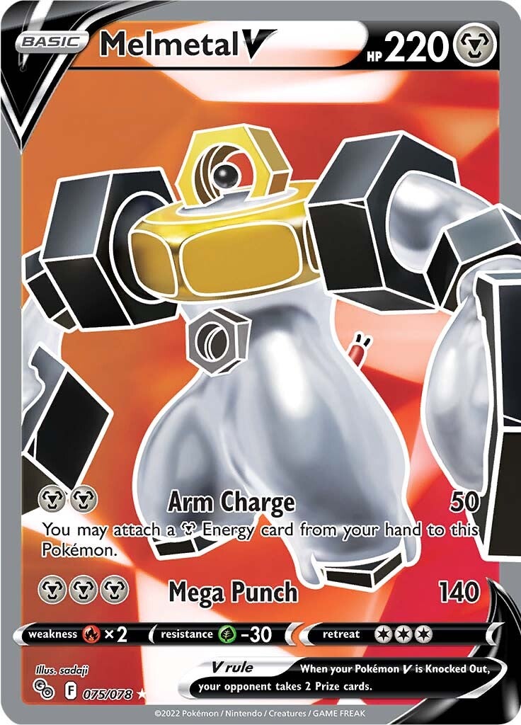 Melmetal V (075/078) [Pokémon GO] | Arkham Games and Comics