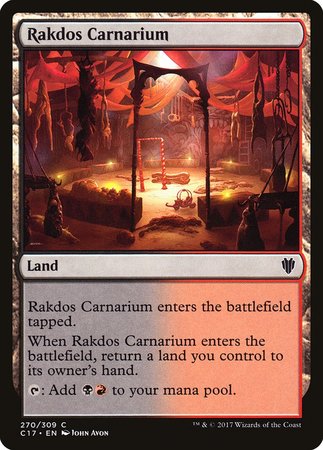 Rakdos Carnarium [Commander 2017] | Arkham Games and Comics