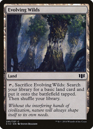Evolving Wilds [Commander 2014] | Arkham Games and Comics