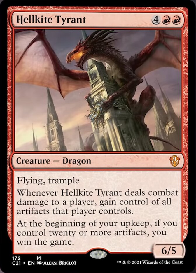 Hellkite Tyrant [Commander 2021] | Arkham Games and Comics