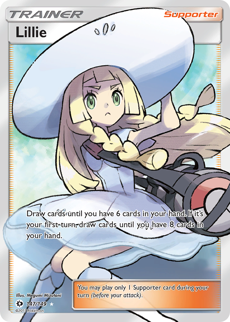 Lillie (147/149) [Sun & Moon: Base Set] | Arkham Games and Comics