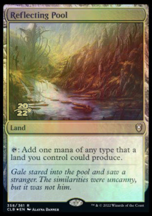 Reflecting Pool [Commander Legends: Battle for Baldur's Gate Prerelease Promos] | Arkham Games and Comics