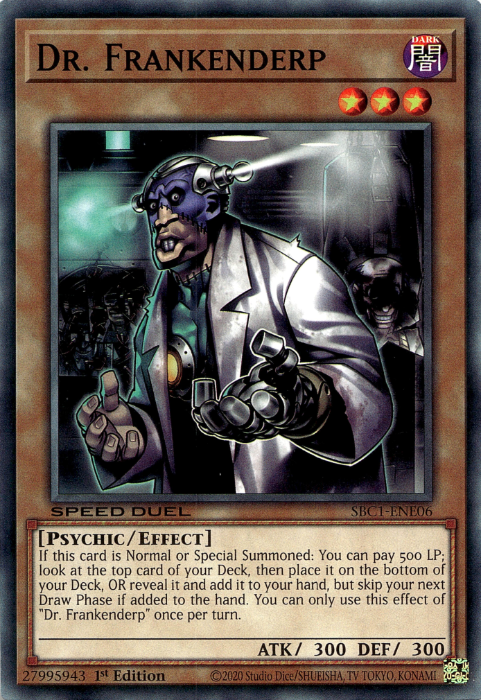 Dr. Frankenderp [SBC1-ENE06] Common | Arkham Games and Comics