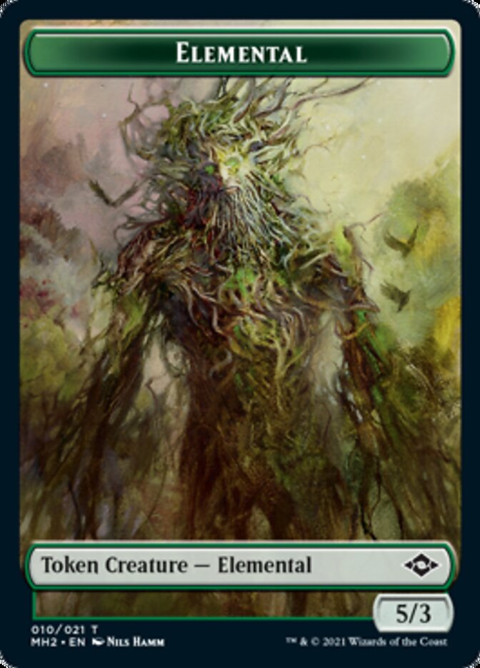 Elemental Token // Food Token (#18) [Modern Horizons 2 Tokens] | Arkham Games and Comics