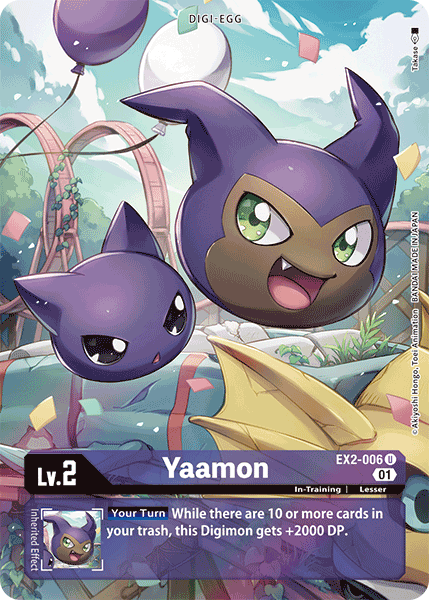 Yaamon [EX2-006] (Alternate Art) [Digital Hazard] | Arkham Games and Comics