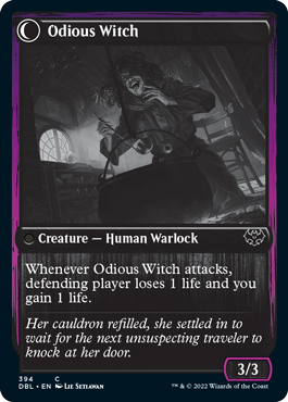 Ragged Recluse // Odious Witch [Innistrad: Double Feature] | Arkham Games and Comics