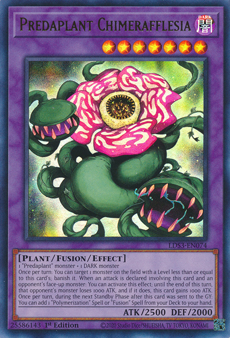 Predaplant Chimerafflesia [LDS3-EN074] Ultra Rare | Arkham Games and Comics
