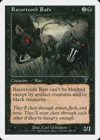 Razortooth Rats [Seventh Edition] | Arkham Games and Comics