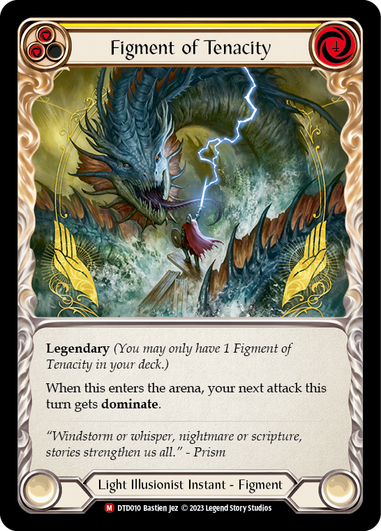 Figment of Tenacity // Metis, Archangel of Tenacity [DTD010] (Dusk Till Dawn) | Arkham Games and Comics