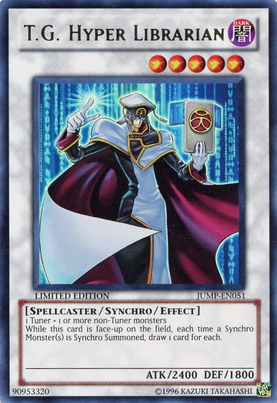 T.G. Hyper Librarian [JUMP-EN051] Ultra Rare | Arkham Games and Comics