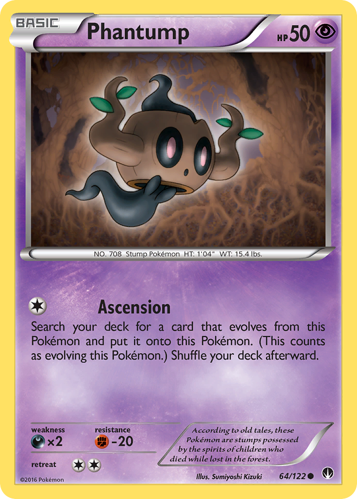 Phantump (64/122) [XY: BREAKpoint] | Arkham Games and Comics