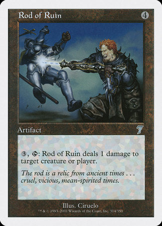 Rod of Ruin [Seventh Edition] | Arkham Games and Comics