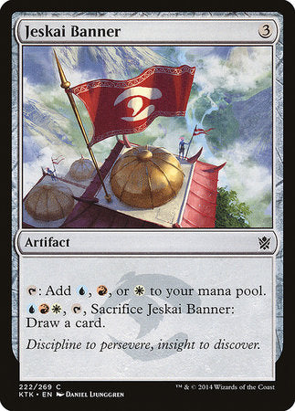Jeskai Banner [Khans of Tarkir] | Arkham Games and Comics
