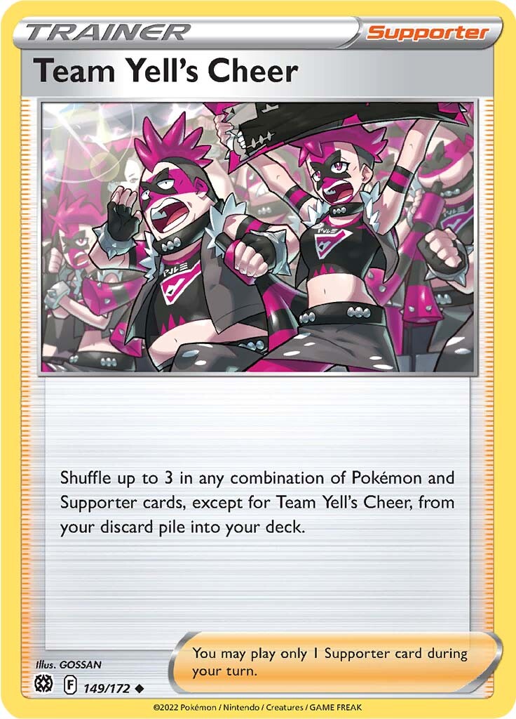 Team Yell's Cheer (149/172) [Sword & Shield: Brilliant Stars] | Arkham Games and Comics