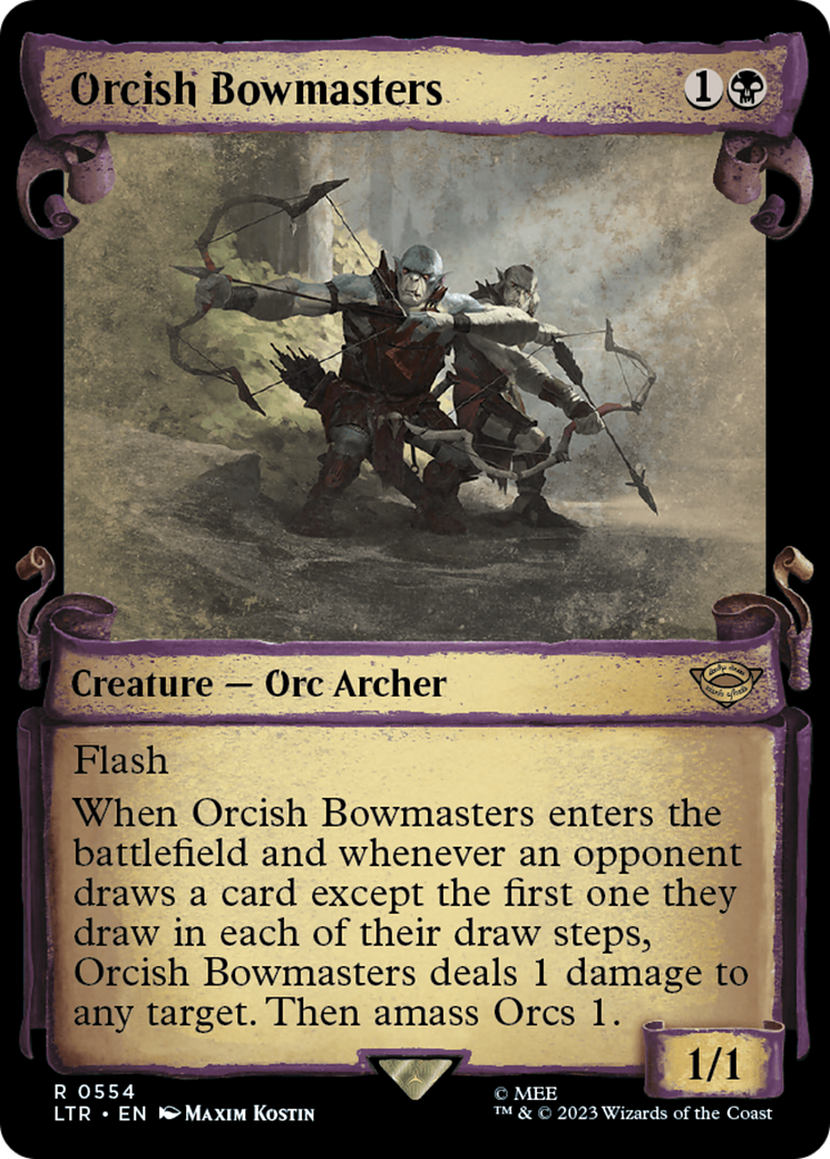 Orcish Bowmasters [The Lord of the Rings: Tales of Middle-Earth Showcase Scrolls] | Arkham Games and Comics