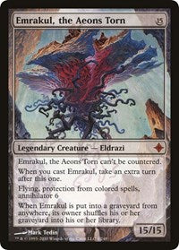 Emrakul, the Aeons Torn (Rise of the Eldrazi) [Oversize Cards] | Arkham Games and Comics
