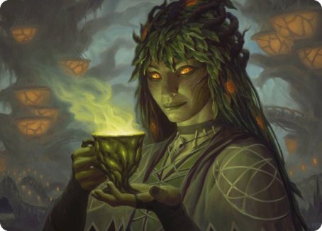 Dina, Soul Steeper Art Card [Strixhaven: School of Mages Art Series] | Arkham Games and Comics