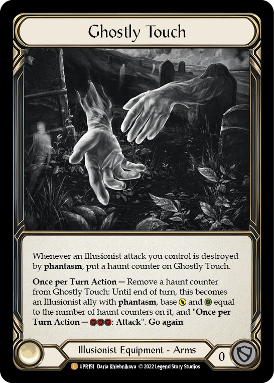 Ghostly Touch [UPR151] (Uprising)  Rainbow Foil | Arkham Games and Comics