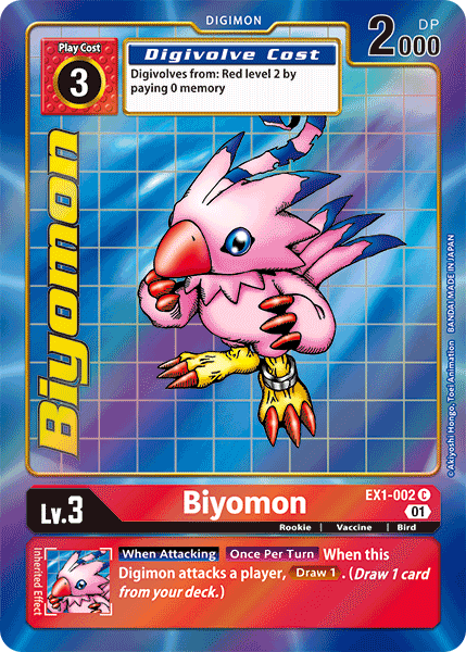 Biyomon [EX1-002] (Alternate Art) [Classic Collection] | Arkham Games and Comics
