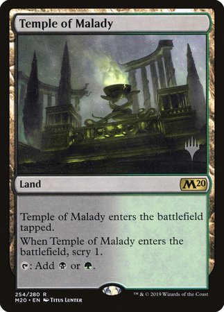 Temple of Malady [Core Set 2020 Promos] | Arkham Games and Comics