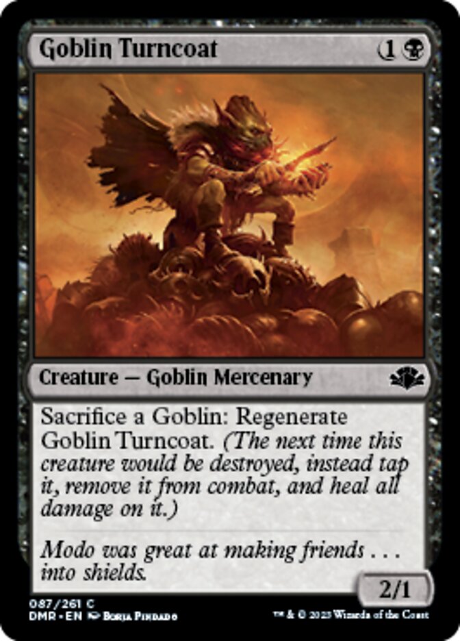 Goblin Turncoat [Dominaria Remastered] | Arkham Games and Comics