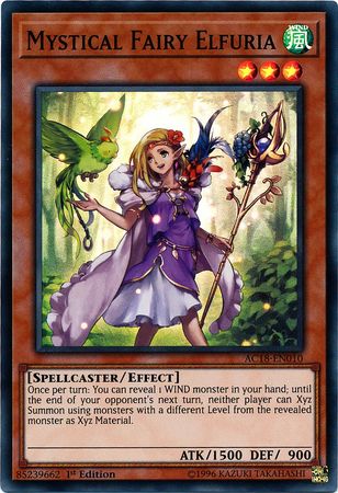 Mystical Fairy Elfuria [AC18-EN010] Super Rare | Arkham Games and Comics