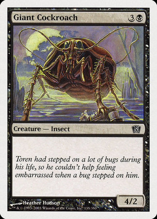 Giant Cockroach [Eighth Edition] | Arkham Games and Comics