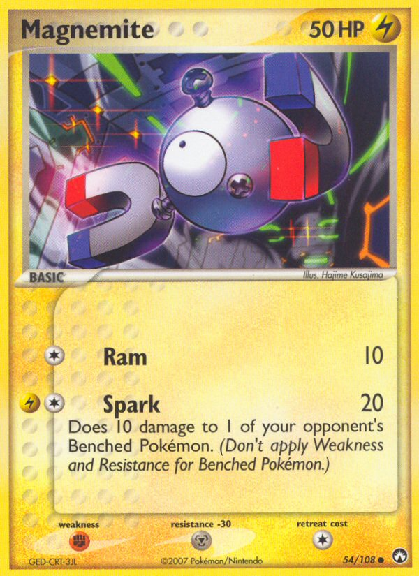 Magnemite (54/108) [EX: Power Keepers] | Arkham Games and Comics