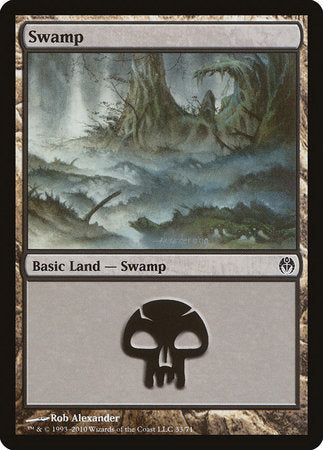 Swamp (33) [Duel Decks: Phyrexia vs. the Coalition] | Arkham Games and Comics