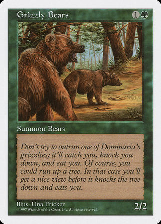 Grizzly Bears [Fifth Edition] | Arkham Games and Comics