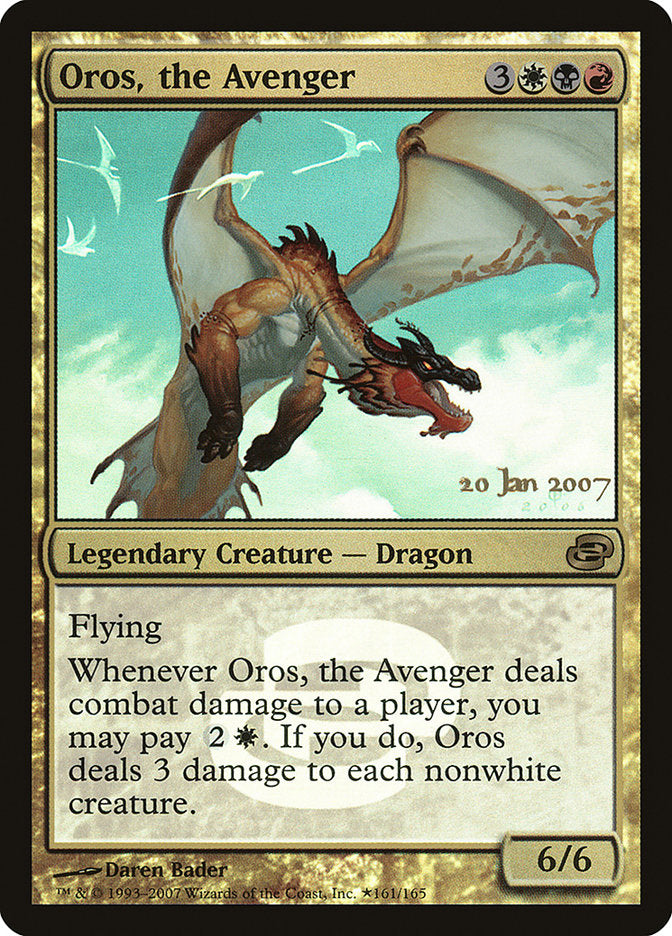 Oros, the Avenger [Planar Chaos Promos] | Arkham Games and Comics