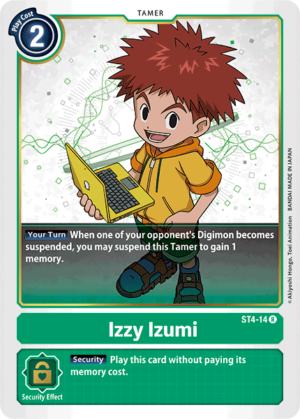 Izzy Izumi [ST4-14] [Starter Deck: Giga Green] | Arkham Games and Comics