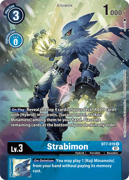 Strabimon [BT7-019] (Alternate Art) [Next Adventure] | Arkham Games and Comics