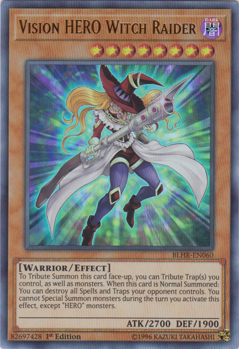 Vision Hero Witch Raider [BLHR-EN060] Ultra Rare | Arkham Games and Comics