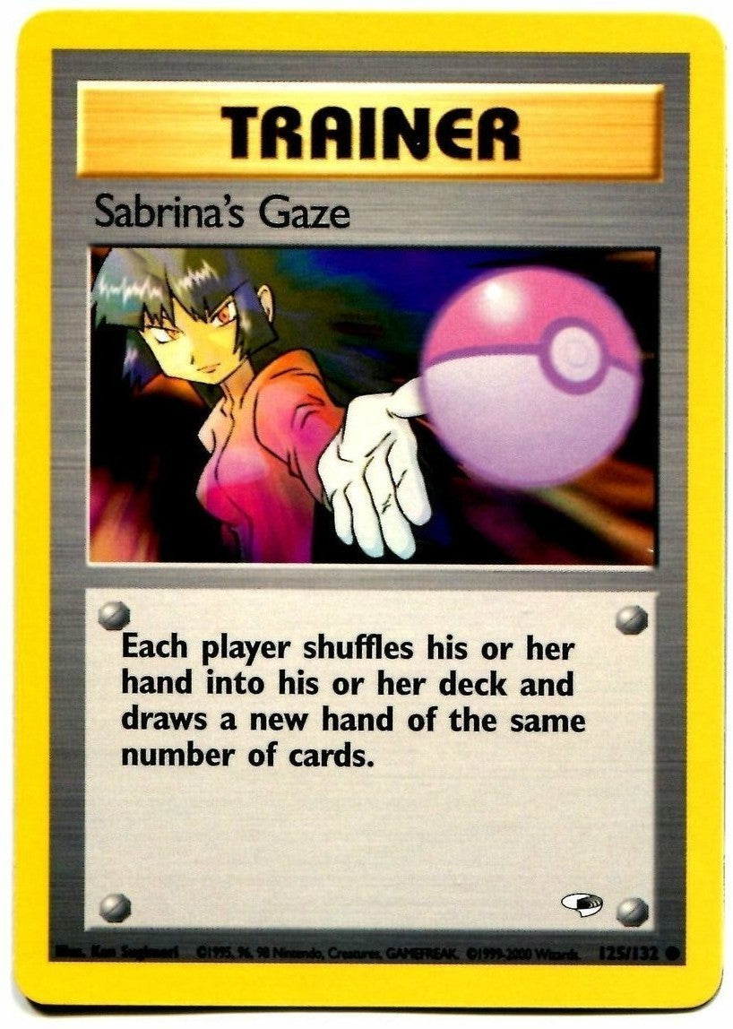 Sabrina's Gaze (125/132) [Gym Heroes Unlimited] | Arkham Games and Comics