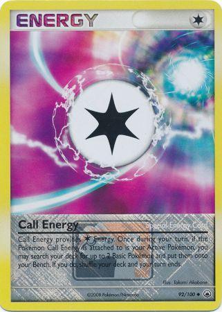 Call Energy (92/100) (League Promo) [Diamond & Pearl: Majestic Dawn] | Arkham Games and Comics