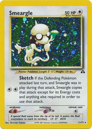 Smeargle (11/75) [Neo Discovery Unlimited] | Arkham Games and Comics