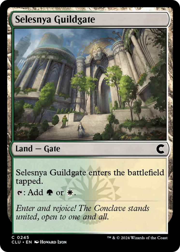 Selesnya Guildgate [Ravnica: Clue Edition] | Arkham Games and Comics