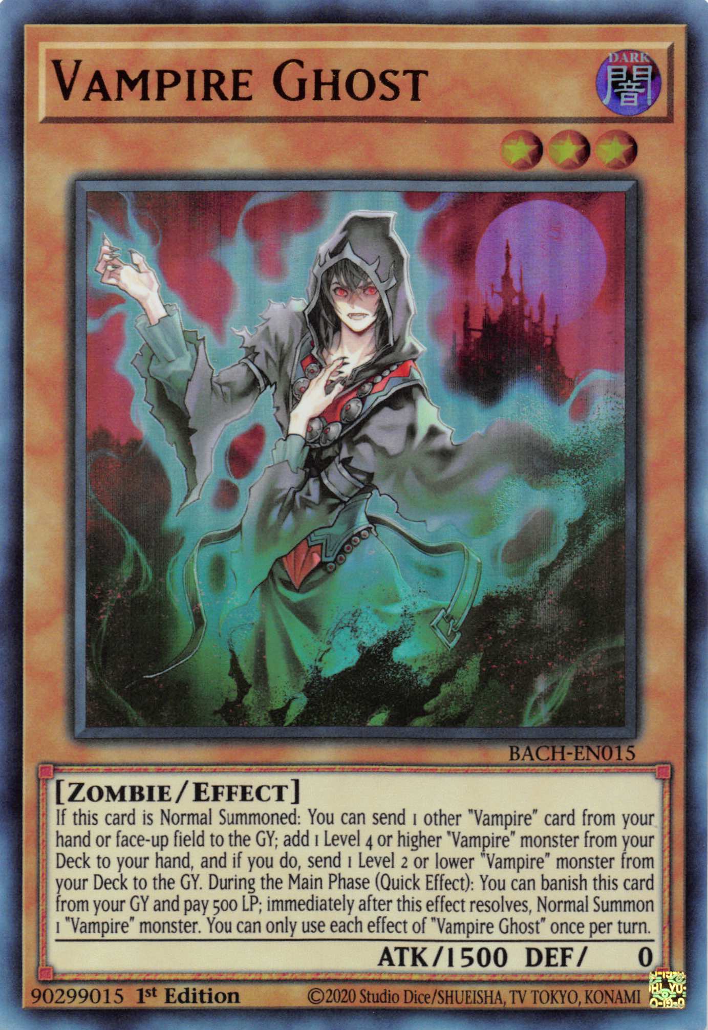 Vampire Ghost [BACH-EN015] Ultra Rare | Arkham Games and Comics