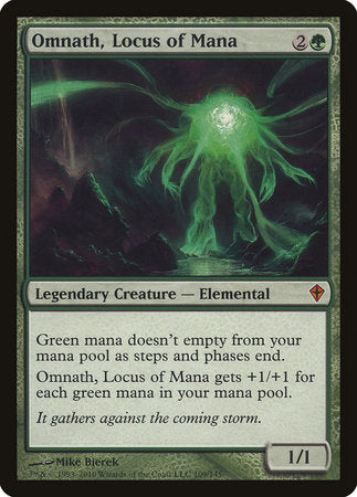 Omnath, Locus of Mana [Worldwake] | Arkham Games and Comics