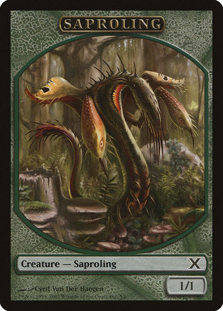 Saproling Token [Tenth Edition Tokens] | Arkham Games and Comics