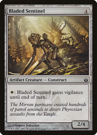 Bladed Sentinel [Mirrodin Besieged] | Arkham Games and Comics