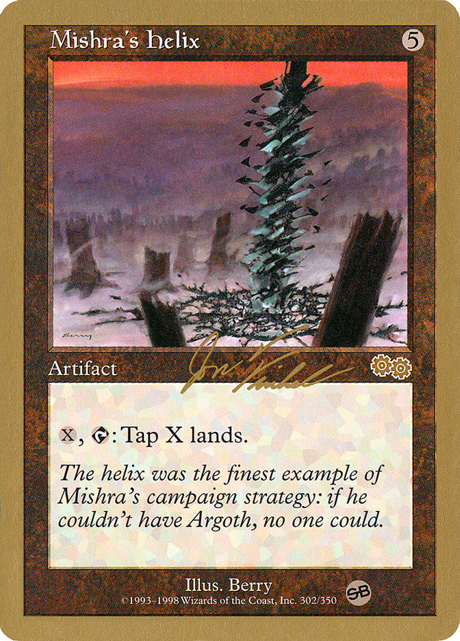 Mishra's Helix (Jon Finkel) (SB) [World Championship Decks 2000] | Arkham Games and Comics