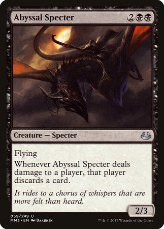 Abyssal Specter [Modern Masters 2017] | Arkham Games and Comics