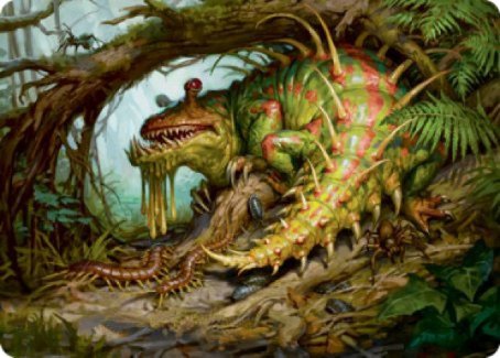 Blex, Vexing Pest Art Card [Strixhaven: School of Mages Art Series] | Arkham Games and Comics