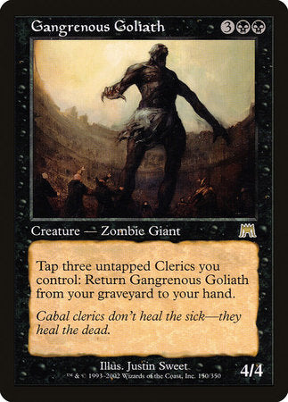 Gangrenous Goliath [Onslaught] | Arkham Games and Comics