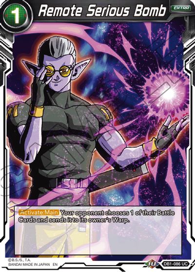 Remote Serious Bomb (Reprint) (DB1-086) [Battle Evolution Booster] | Arkham Games and Comics