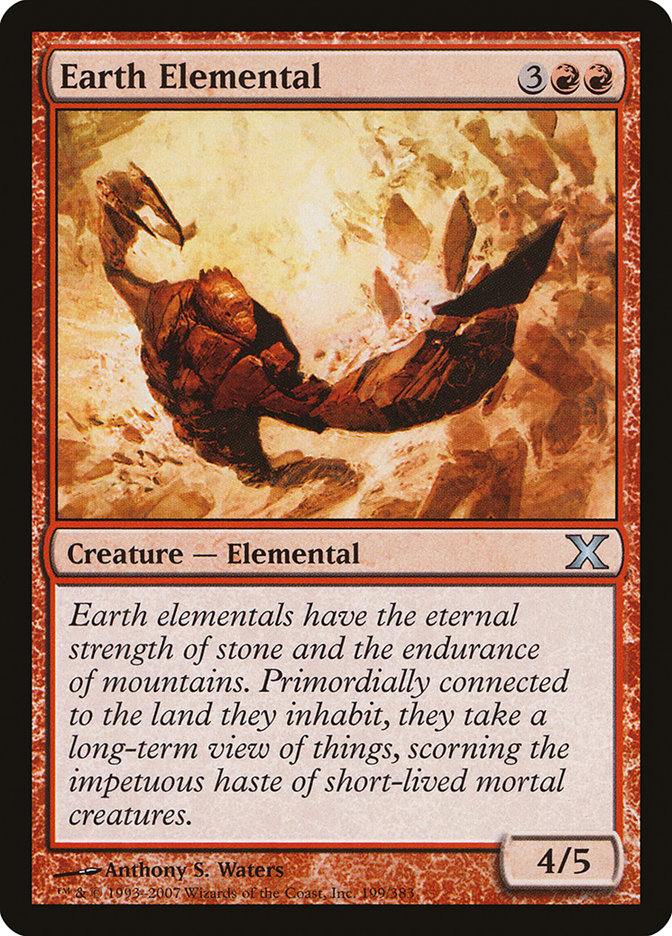 Earth Elemental [Tenth Edition] | Arkham Games and Comics