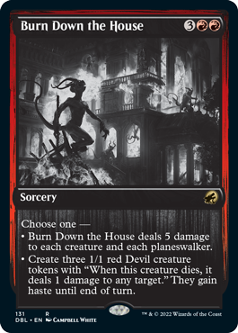 Burn Down the House [Innistrad: Double Feature] | Arkham Games and Comics