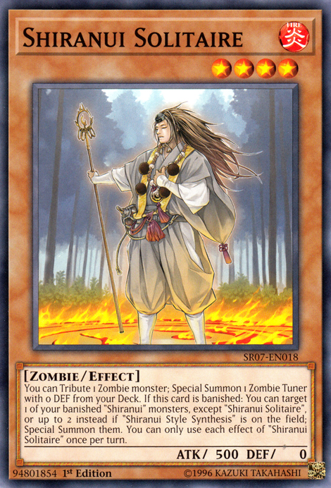 Shiranui Solitaire [SR07-EN018] Common | Arkham Games and Comics